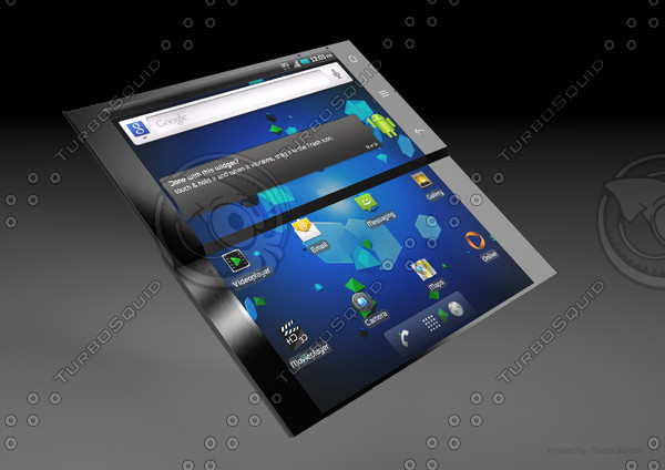 project futurephone smartphones c4d - Dualscreen Phone by Dragnunra